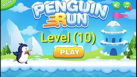 Penguin Run|Level 10 Complete|Boss no.1 Finished