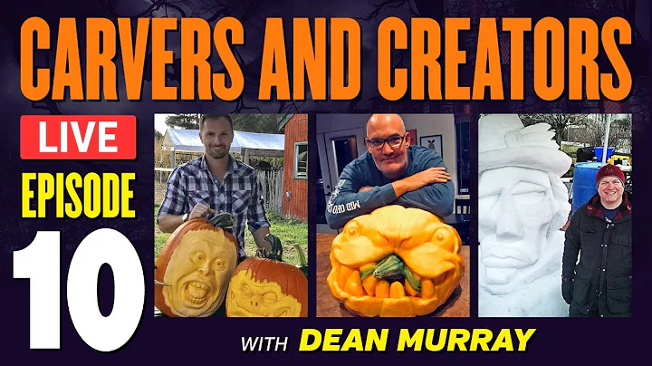 Carvers & Creators  with master pumpkin carver Dea...