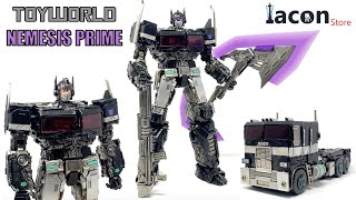 ToyWorld TW-F09 Tactics Waistcoat Commander of Tactical Operation Nemesis Prime Review