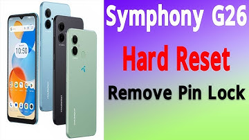 Symphony G26 Hard reset and Frp unlock Hydra Tools#smartphone #frpbypass