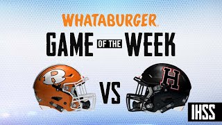 Rockwall vs. Rockwall-Heath  - 2021 Week 5 Football Whataburger Game of the Week