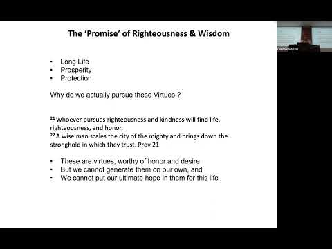 11 Feb Bro Daniel - A Discourse on Wisdom and Righteousness (Ecclesiastes 7:15 - 29)