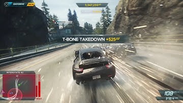 Need For Speed Most Wanted 2012:Stock Porche Pursuit (Intel Core I3/Intel HD 520)