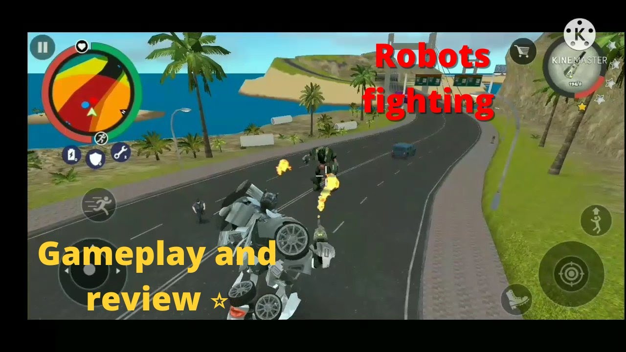 Robot car gameplay and review⭐||is it a good game?||