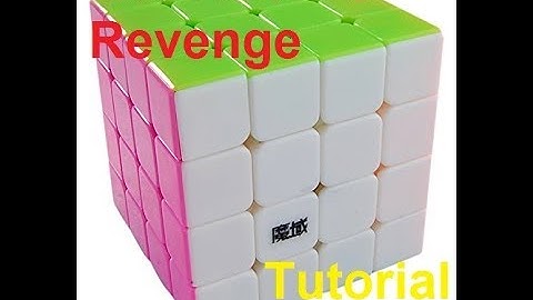 4x4 Tutorial|The Easiest Method to solve the 4x4 Rubik