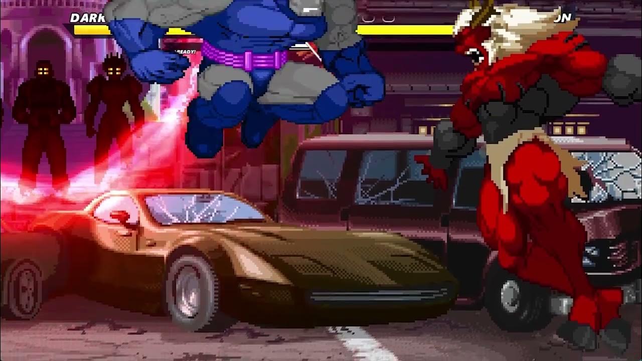 DARKSEID VS TRIGON INSANELY EPIC MUGEN BATTLE YouTube