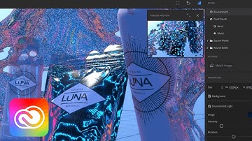 Creating Your First Project in Adobe Dimension CC | Adobe Creative Cloud