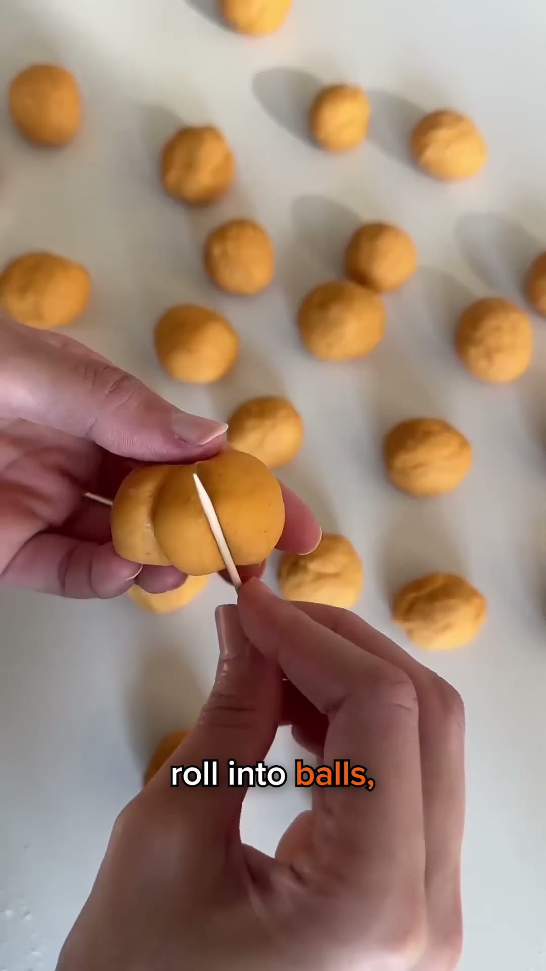 little baby pumpkin gnocchi ? @Moribyan #gnocchi #pumpkins #delicious