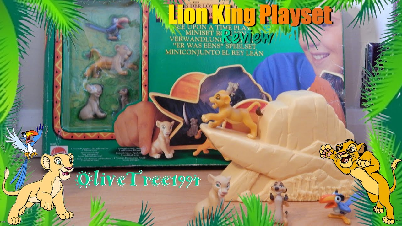 Lion King Once Upon A Time Playset Review YouTube