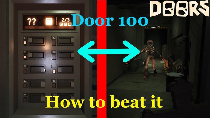 Figure got burned - Door 100 - Ending (Roblox Doors) 