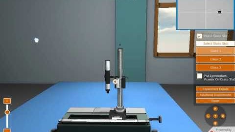 Refractive index of given glass slab