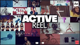 Sports Action Reel Opener Intro - After Effects Template