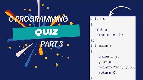 C Programming Quiz | Challenge Your Coding Skills