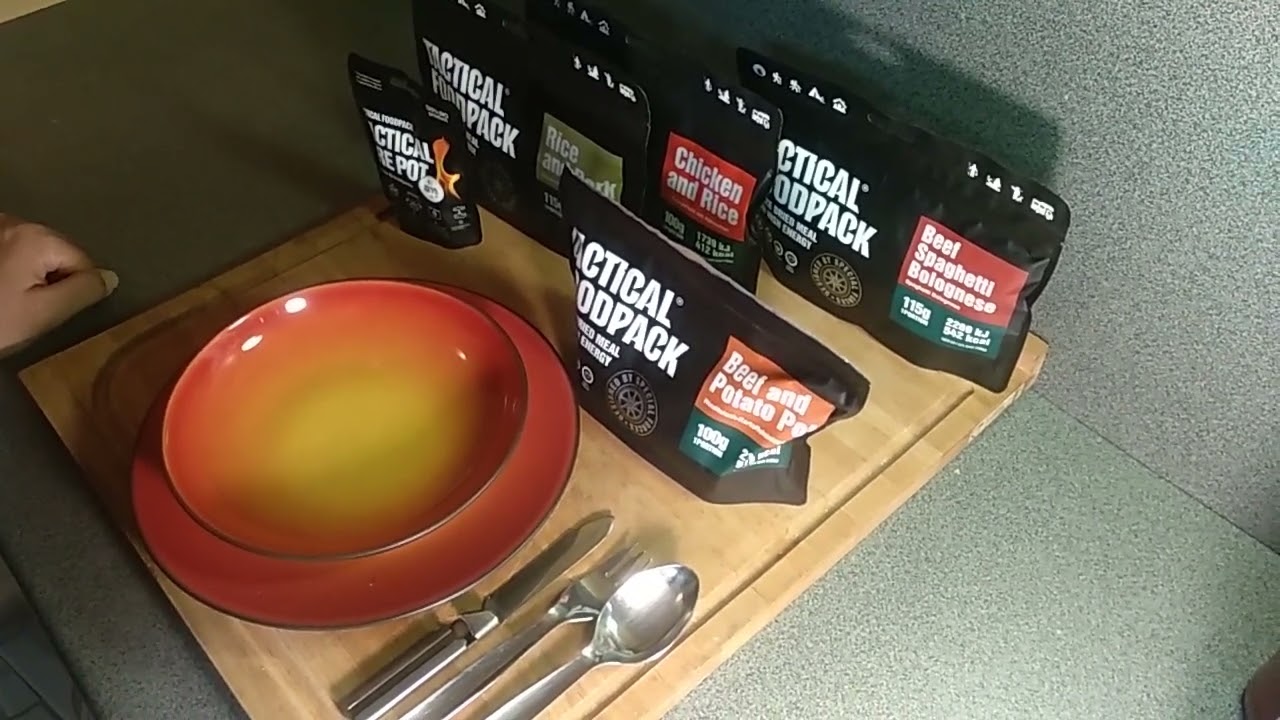 MRE Tactical Food Pack Bοδινο με Πατατες Review.ΕΛΛΗΝΙΚΑ.