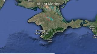 Russian Annexation of Crimea using Google Earth