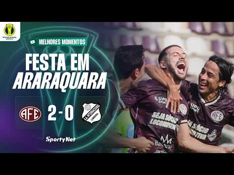 Ferroviária 2 - 0 Inter de Limeira