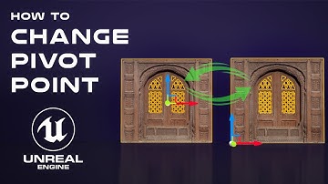 How To Change Pivot Points In Unreal Engine 5