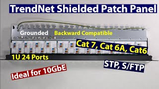 TrendNet Shielded Patch Panel