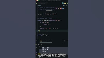 Did you know about this PHP operator? #coding #shorts