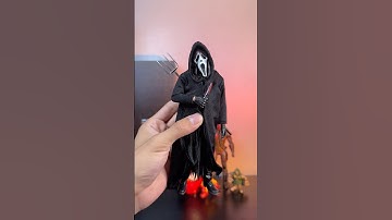 GHOST FACE FIGURE REVIEW🎃‼️#figures #actionfigures #neca #ghostface #scream #scarymovies
