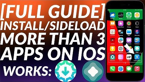 How to Install more than 3 iPA Apps | Fix 3 Apps Limit Sideloadly/Altstore | iOS 15/16 | Full Guide