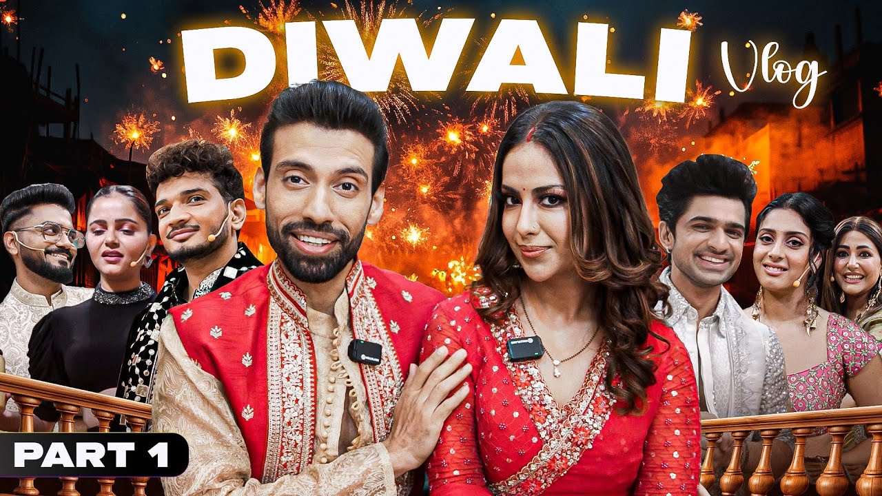 Diwali Vlog Part 1 | Avika & Milind Celebration 🪔