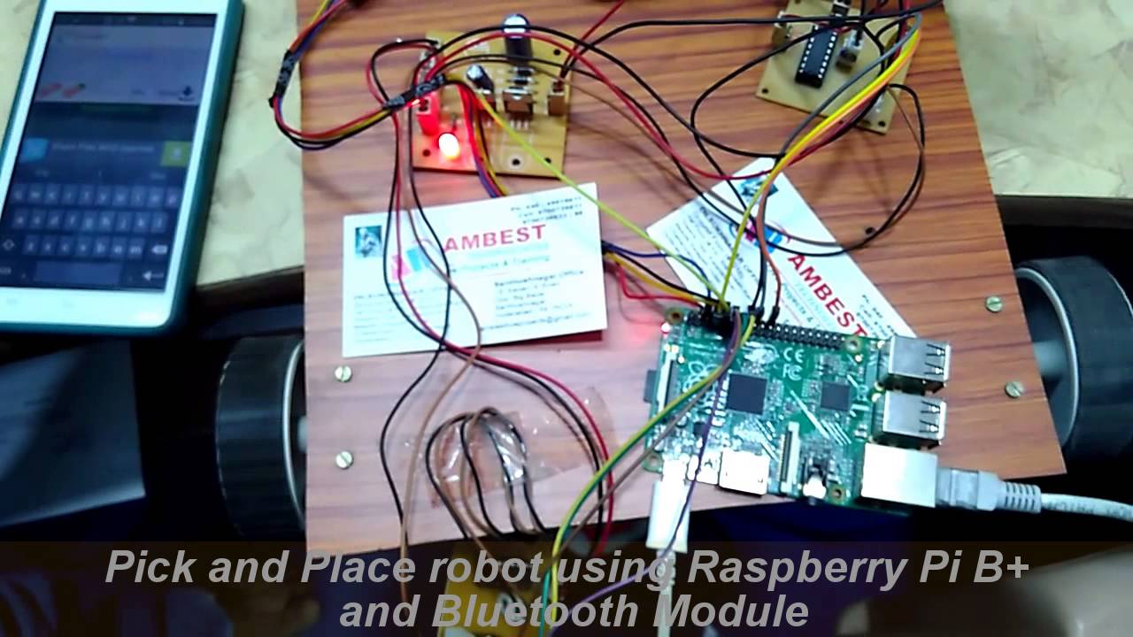 pick and place robot using raspberry pi