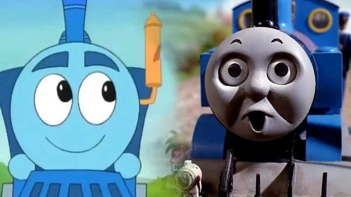 Thomas The Tank Engine reacts to Azul from Dora th...