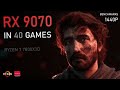 RX 9070 - 40 GAMES at 1440P | Ray Tracing, FSR4, Frame Generation &amp; More!