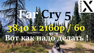 Far Cry 5 в нативном 4K и 60Fps на Xbox Series X - Бесплатный Next-Gen Patch для PS5 и Series X - 4K