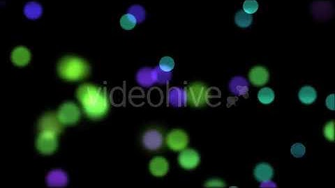 Colorful Bokeh Particles Overlay V5 | Motion Graphics - Envato elements