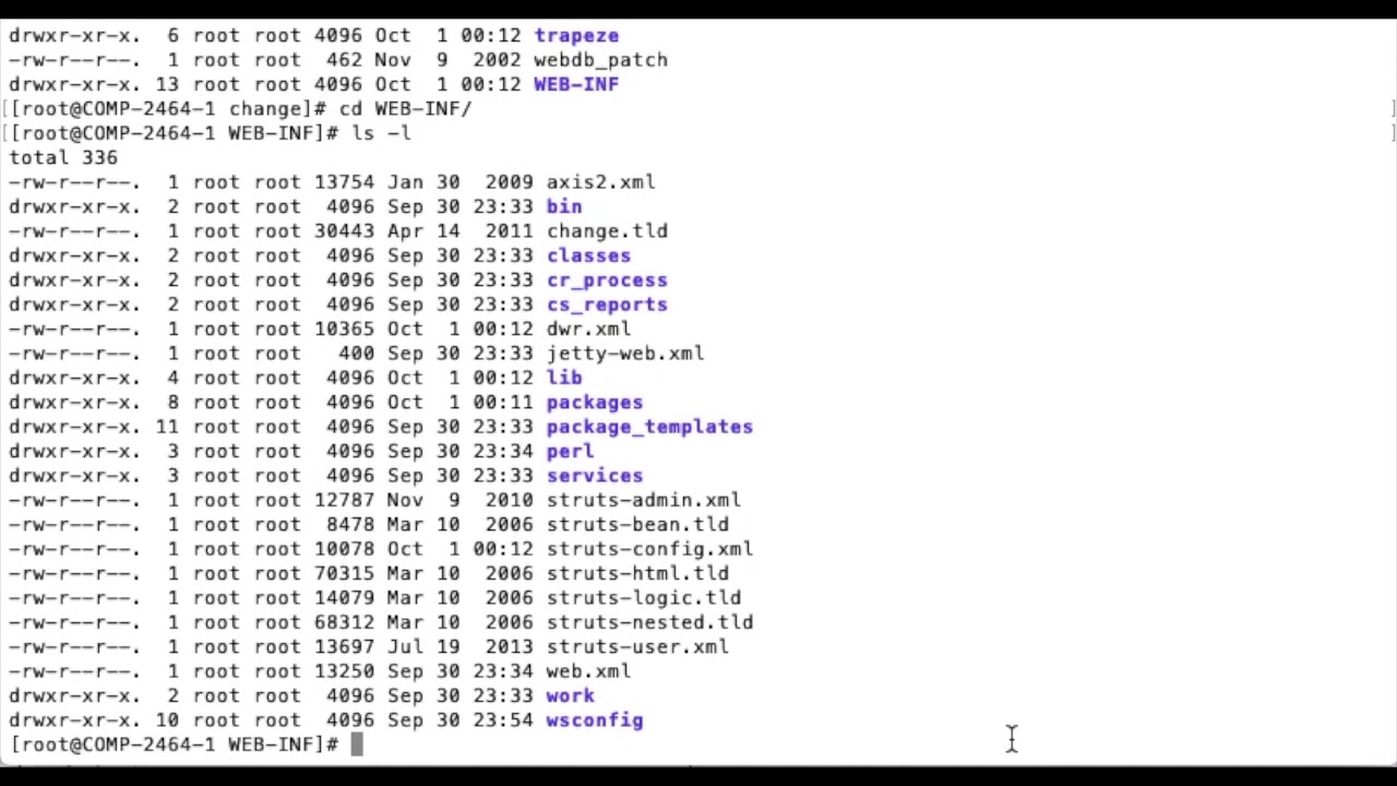 Install Synergy and Change (RHEL6) - 9. Change 5.3.1.2