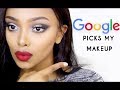 GOOGLE PICKS MY MAKEUP CHALLENGE! | RORO RACK