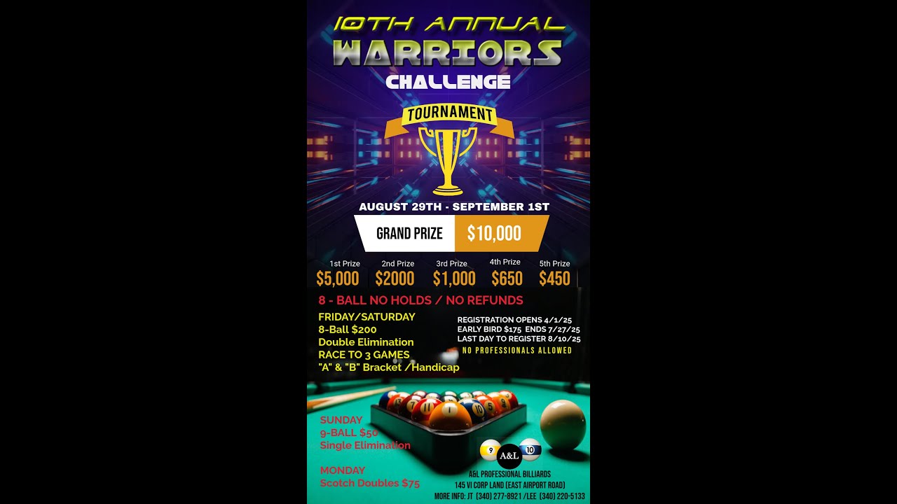 Image of video the A&L Professional Billiards 1