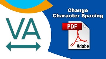 How to change character spacing in pdf file using Adobe Acrobat Pro DC