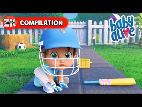 It's Just A Game! 🏏😡 Baby Alive | Episode Compilation | ZeeKay Junior