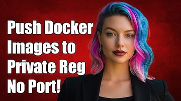 How to Push Docker Images to a Private Registry Without Specifying a Port