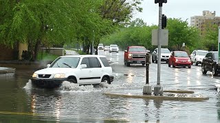 Morning rain in Kansas City, with storms in forecast