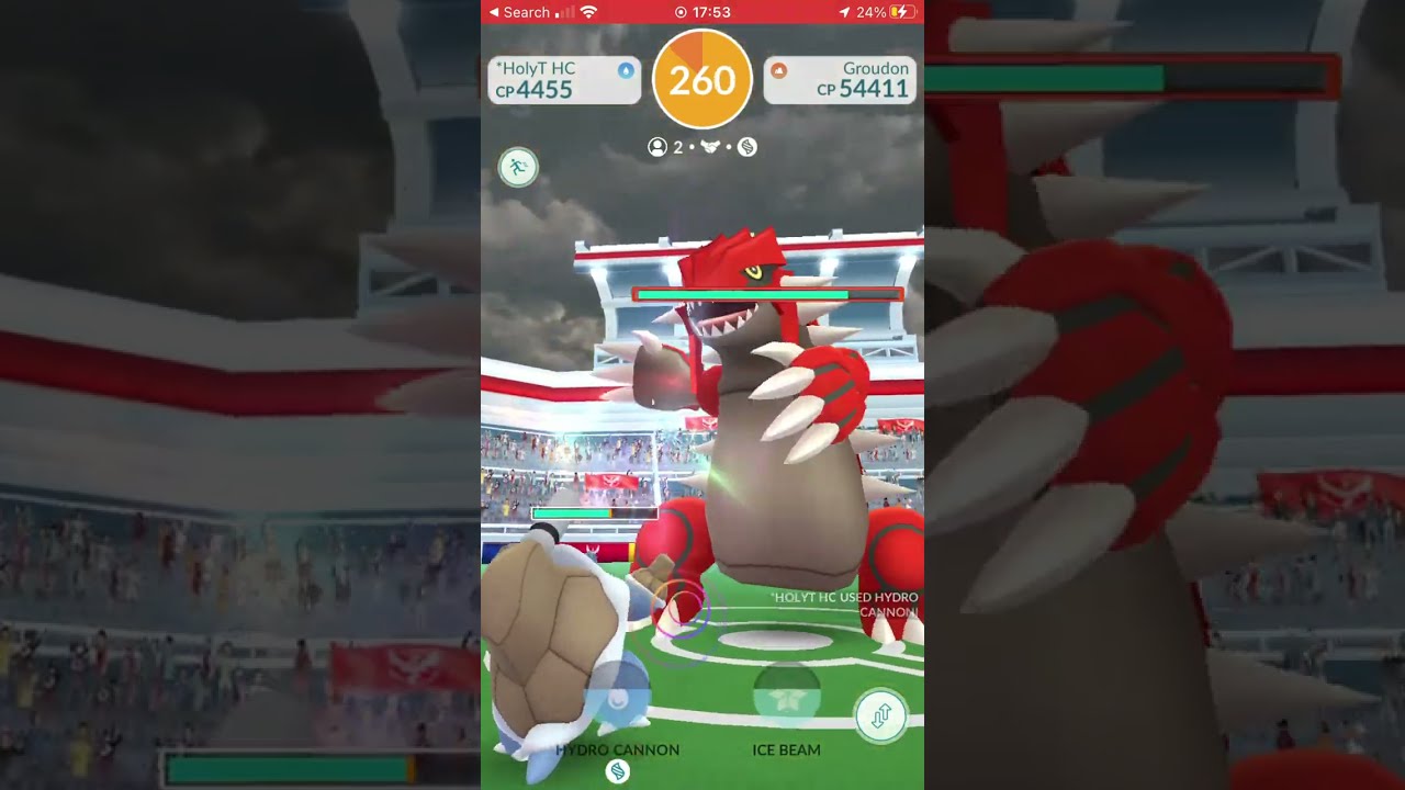 Groudon Duo - Mud Shot / Fire Blast
