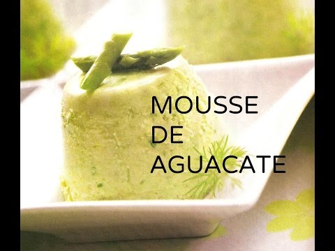 Postres fáciles y rápidos, MOUSSE de aguacate| 3-Way