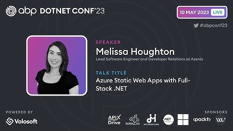 Azure Static Web Apps with Full Stack .NET | ABP .NET Conference 2023