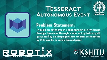 Video Tutorial | Tesseract | Autonomous Event | Robotix 2020