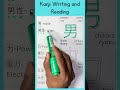 Kanji Writing #19 with Pronunciation and use in the words #kanji #japanese