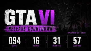 🔴 GTA 6 Countdown LIVE | Grand Theft Auto VI Release Timer 24/7