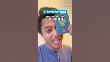 Begini Cara Bikin Paspor | Biaya Pembuatan Paspor | Tempat Bikin E Paspor | Mas Kasan