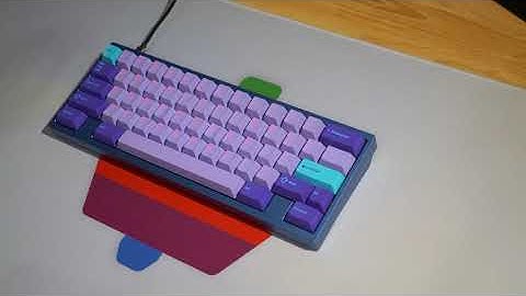 Blue WKL Polaris (C3 Tangerines) Typing Test