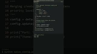 Stop Merging Dictionaries for Configs in Python: Use ChainMap #python #backend #programming