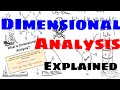 Dimensional Analysis Quiz