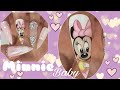 Recreación de uñas minnie baby Primera parte