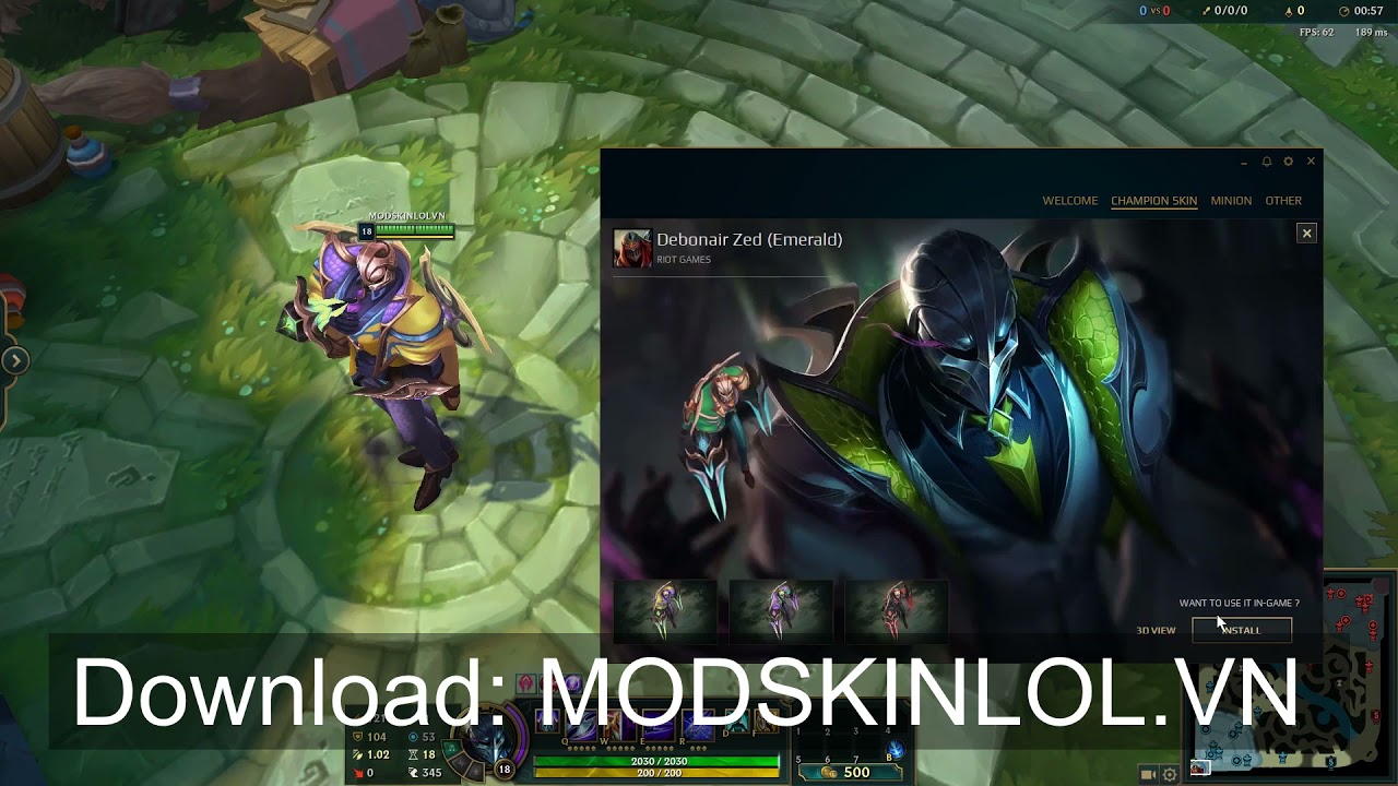 Is using this Custom Skin dangerous since we got myhtic chroma for it. :  r/zedmains